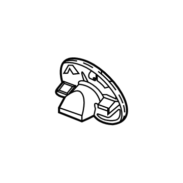 GM 84598171 Hole Plug, Front