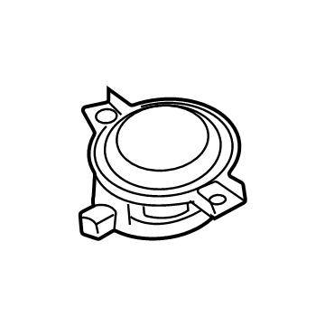 GMC 84655873 Instrument Panel Speaker