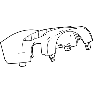 Chevy Spark EV Steering Column Cover - 95127168