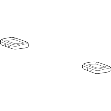 GM 85527690 Seat Cover, Black, Rear Passenger Side GM 85527690 Seat Cover, Black, Rear Passenger Side