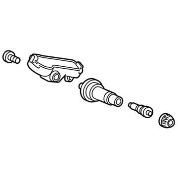 Buick Enclave TPMS Sensor - 13540603