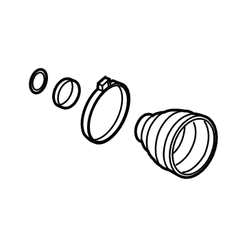 2012 Chevy Camaro CV Boot - 92228294