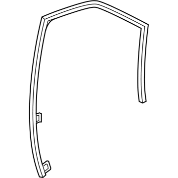 Cadillac SRX Door Seal - 20869145
