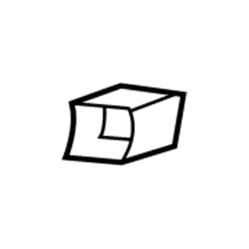 GM 10254957 Vent Box, Passenger Side