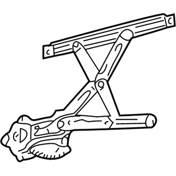 Pontiac Vibe Window Regulator - 19184248