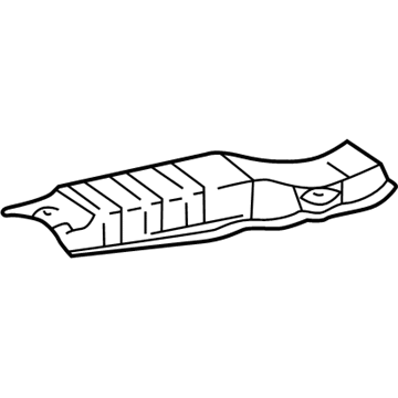 Pontiac Vibe Exhaust Heat Shield - 88970840