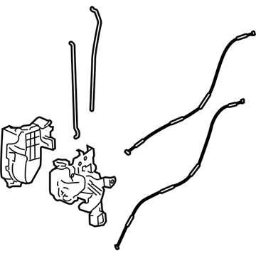 Hummer Door Lock Actuator - 25783753