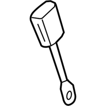 2007 Chevy Malibu Seat Belt - 19121853