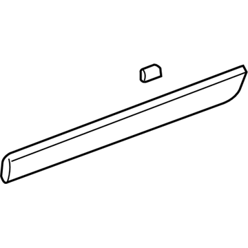 GMC Acadia Door Moldings - 19259497