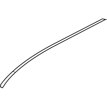 GM 15827357 Roof Molding, Passenger Side