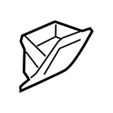 GM 25837433 Ashtray, Titanium GM 25837433 Ashtray, Titanium