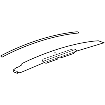 GMC Sierra 2500 HD Dash Panel Vent Portion Covers - 23224733