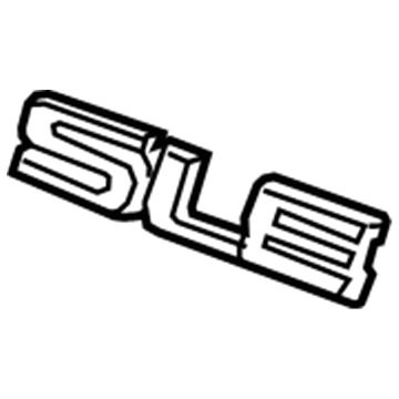 GM 23256180 Nameplate