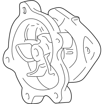 Oldsmobile Water Pump - 24577255