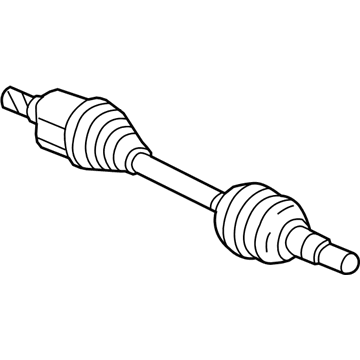 Saturn 15268074 Axle Assembly