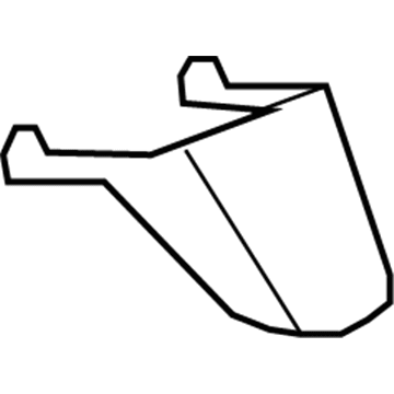 Cadillac 25919022 Center Bezel