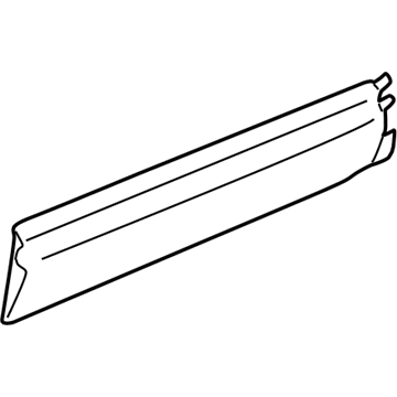 Chevy Trailblazer Door Moldings - 19153617