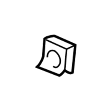 Pontiac 11513599 Stop Lamp Assembly Nut