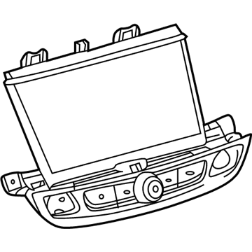 Buick 39062357 Display Unit
