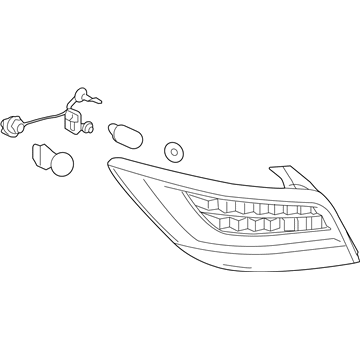 Buick Tail Light - 9011017