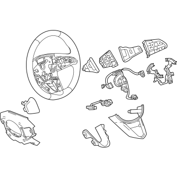 Cadillac CT4 Steering Wheel - 85115648