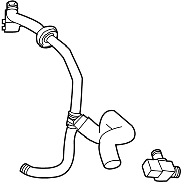 Cadillac Brake Booster Vacuum Hose - 84141167