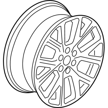 Cadillac 84520426 Wheel, Alloy