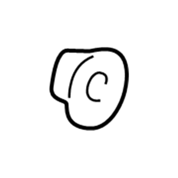 Saturn 11513575 Emblem Nut