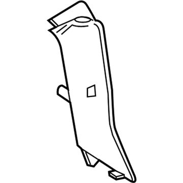 GM 39123467 Cover, Rear Passenger Side