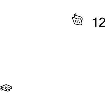 Cadillac 11515638 Fender Liner U-Nut