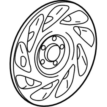 Saturn Wheel Cover - 90576530