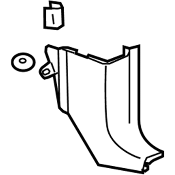 Saturn 96836403 Cowl Trim