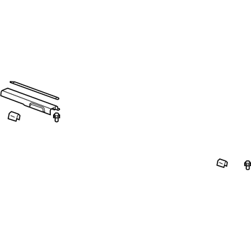 Saturn 96830225 Carpet Retainer