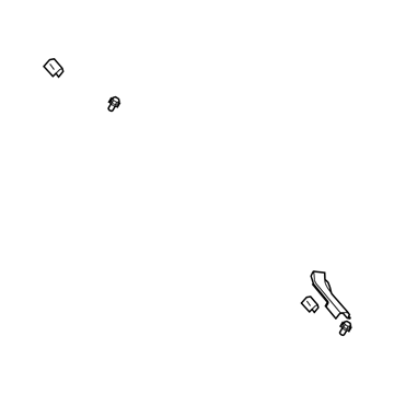 Saturn 96836415 Carpet Retainer