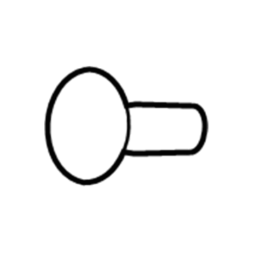 Cadillac 1605396 Package Tray Trim Retainer