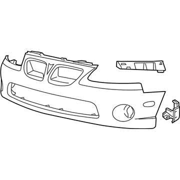 Pontiac Bumper - 95711879