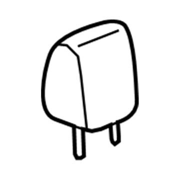 GMC 22958306 Headrest