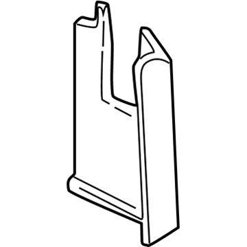 GM 15871562 Side Extension, Front Passenger Side