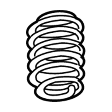 GM 23476247 Coil Spring, Rear GM 23476247 Coil Spring, Rear