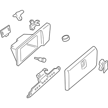 Saturn Dash Panel Vent Portion Covers - 25789448