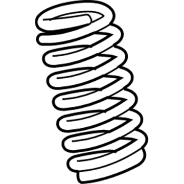 GM 15167971 Coil Spring, Front