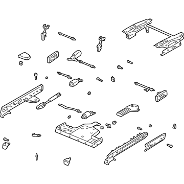 Buick 12459449 Seat Adjuster
