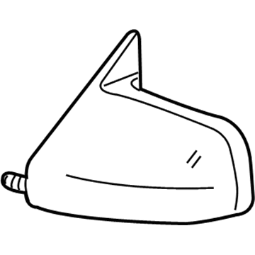 GMC K1500 Side View Mirrors - 15697335