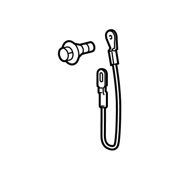 GM 86799068 Support Cable, Driver Side