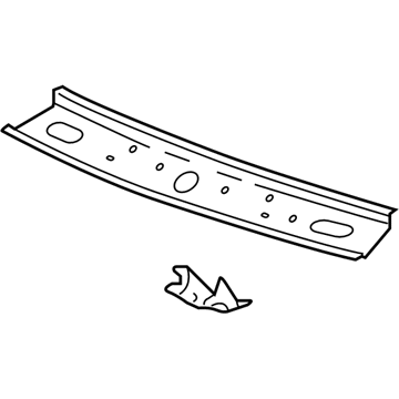 GM 84804898 Windshield Header