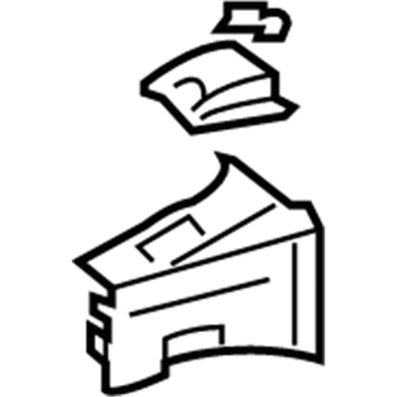 Pontiac 19183844 Upper Rail Assembly