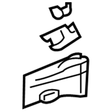 Pontiac 19183845 Upper Rail Assembly