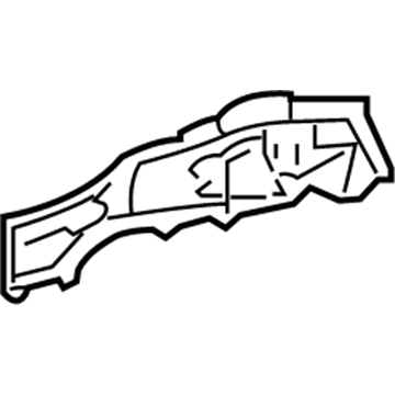 GM 19205590 Side Cover, Front Driver Side