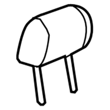 Cadillac 15216204 Headrest