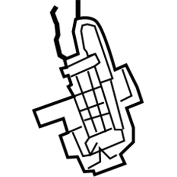 Cadillac 25785696 Lumbar Adjuster